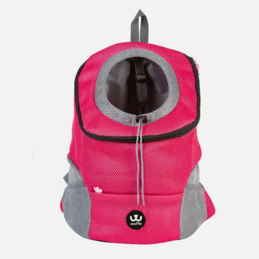 WUFFIE pet Carrier Backpack for Small Medium Large Dogs, Adjustable Breathable